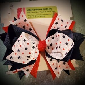 4th of July Hairbow